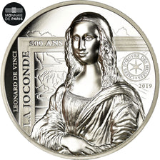 França, Monnaie de Paris, 20 Euro, La Joconde - Léonard de Vinci, 2019