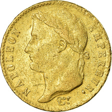 Münze, Frankreich, Napoléon I, 20 Francs, 1815, Paris, S+, Gold, KM:705.1