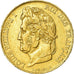 Moeda, França, Louis-Philippe, 20 Francs, 1845, Lille, EF(40-45), Dourado
