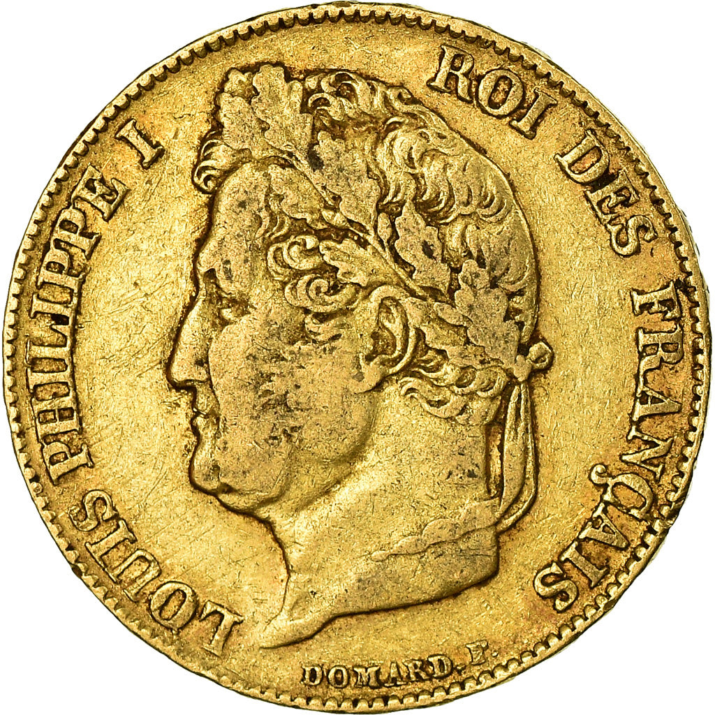 Münze, Frankreich, Louis-Philippe, 20 Francs, 1840, Lille, SS, Gold, KM:750.5