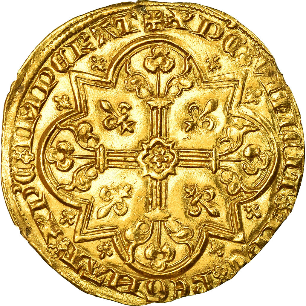 Coin, France, Jean II le Bon, Mouton d'or, AU(55-58), Gold, Duplessy:291