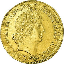 Münze, Frankreich, Louis XIV, Louis d'or aux insignes, Louis d'Or, 1704, Riom