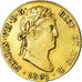 Moeda, Espanha, Ferdinand VII, 2 Escudos, 1831, Madrid, EF(40-45), Dourado
