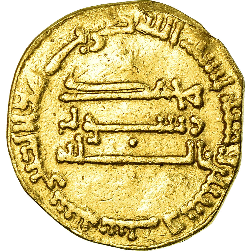 Monnaie, Abbasid Caliphate, al-Mansur, Dinar, AH 143 (760/61 AD), TTB+, Or