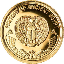Fiji, 10 Dollars, Egyptian symbol, 2010, MS(65-70), Gold