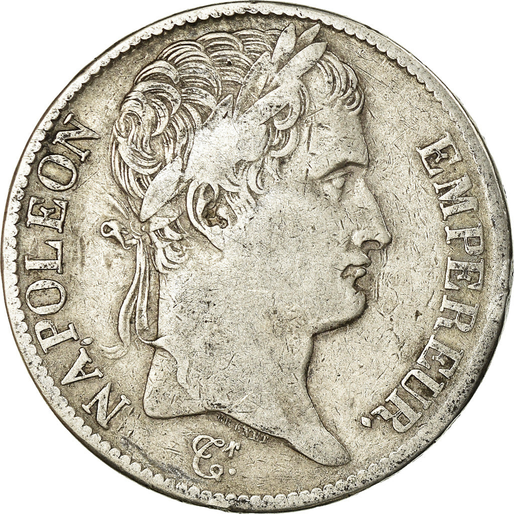Coin, France, Napoléon I, 5 Francs, 1808, Paris, VF(30-35), Silver, KM:686.1