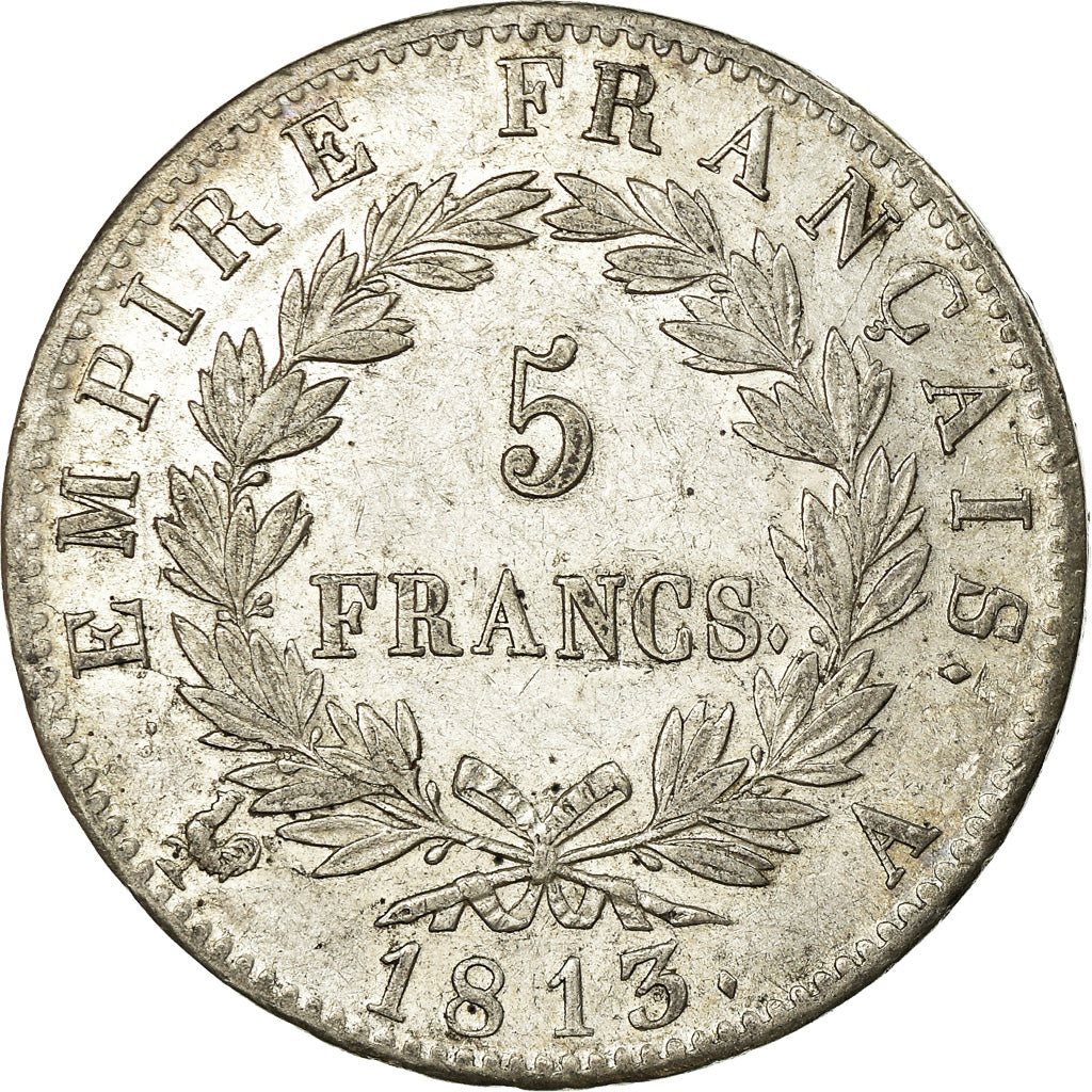 Monnaie, France, Napoléon I, 5 Francs, 1813, Paris, TTB, Argent, Gadoury:584