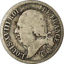 Coin, France, Louis XVIII, Louis XVIII, 1/4 Franc, 1817, Lille, F(12-15)