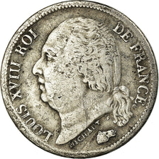 Münze, Frankreich, Louis XVIII, Louis XVIII, 1/2 Franc, 1820, Paris, S, Silber