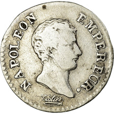 Moneta, Francja, Napoléon I, 1/4 Franc, 1806, Paris, VF(20-25), Srebro