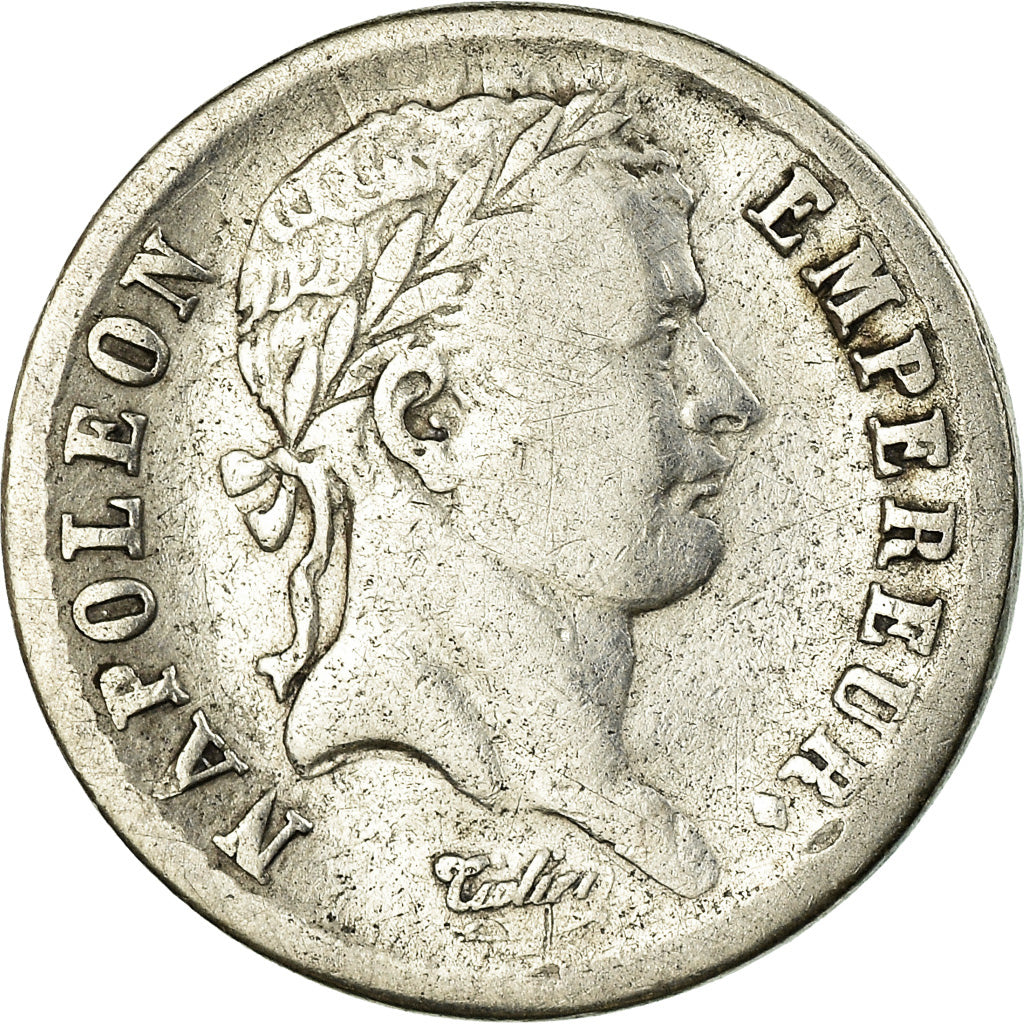 Coin, France, Napoléon I, 1/2 Franc, 1812, La Rochelle, VF(20-25), Silver