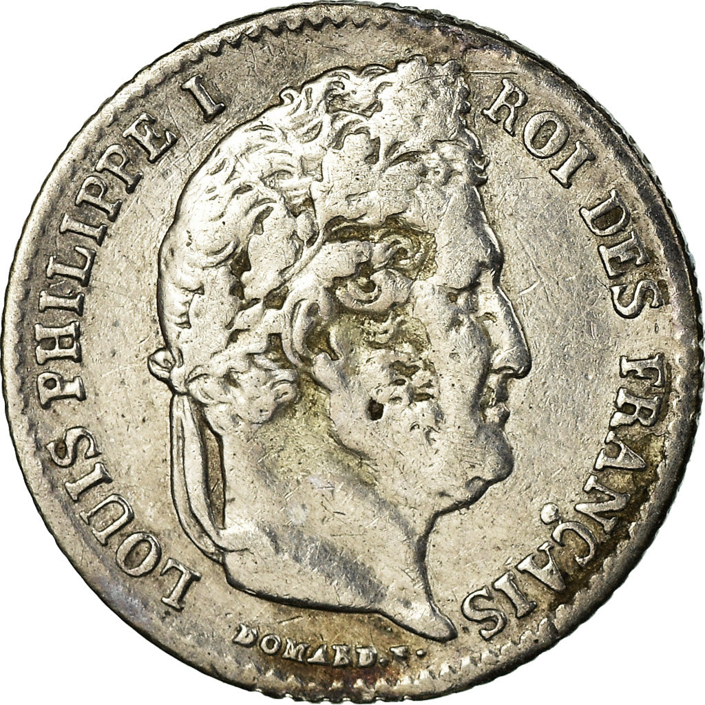 Monnaie, France, Louis-Philippe, 1/4 Franc, 1831, Rouen, TB+, Argent, KM:740.2