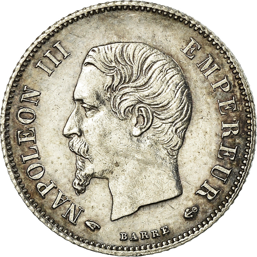 Moeda, França, Napoleon III, Napoléon III, 20 Centimes, 1856, Paris