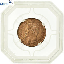 Münze, Frankreich, Napoléon III, 5 Centimes, 1854, Bordeaux, GENI, MS66RD