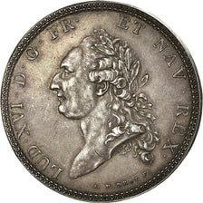 Moneda, Francia, Louis XVI, Ecu de Calonne, Ecu, 1786, Paris, EBC, Plata