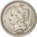 Coin, United States, Nickel 3 Cents, 1865, U.S. Mint, Philadelphia, VF(30-35)
