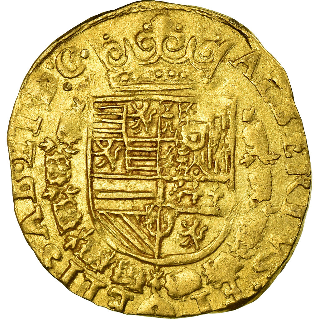 Coin, Spanish Netherlands, BRABANT, 2 Albertin, 4/3 Ducat, 1604, Antwerp