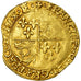 Moeda, França, Dauphiné, François Ier, Écu d'or au soleil, 1519, Romans