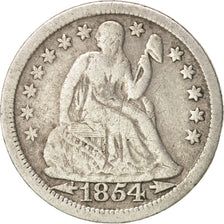 United States, Seated Liberty Dime, 1854-P, KM:77