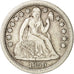 United States, Seated Liberty Dime, 1859, New Orleans, KM:A63.2