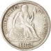 United States, Seated Liberty Dime, 1872-P, KM:92