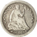 United States, Seated Liberty Half Dime, 1853-P, KM:76