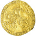Moneta, Francja, Charles V, Franc à cheval, AU(55-58), Złoto, Duplessy:358