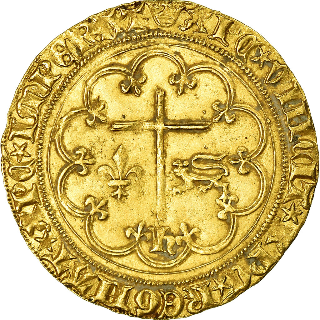 Münze, Frankreich, Henri VI de Lancastre, Salut d'or, Paris, SS, Gold