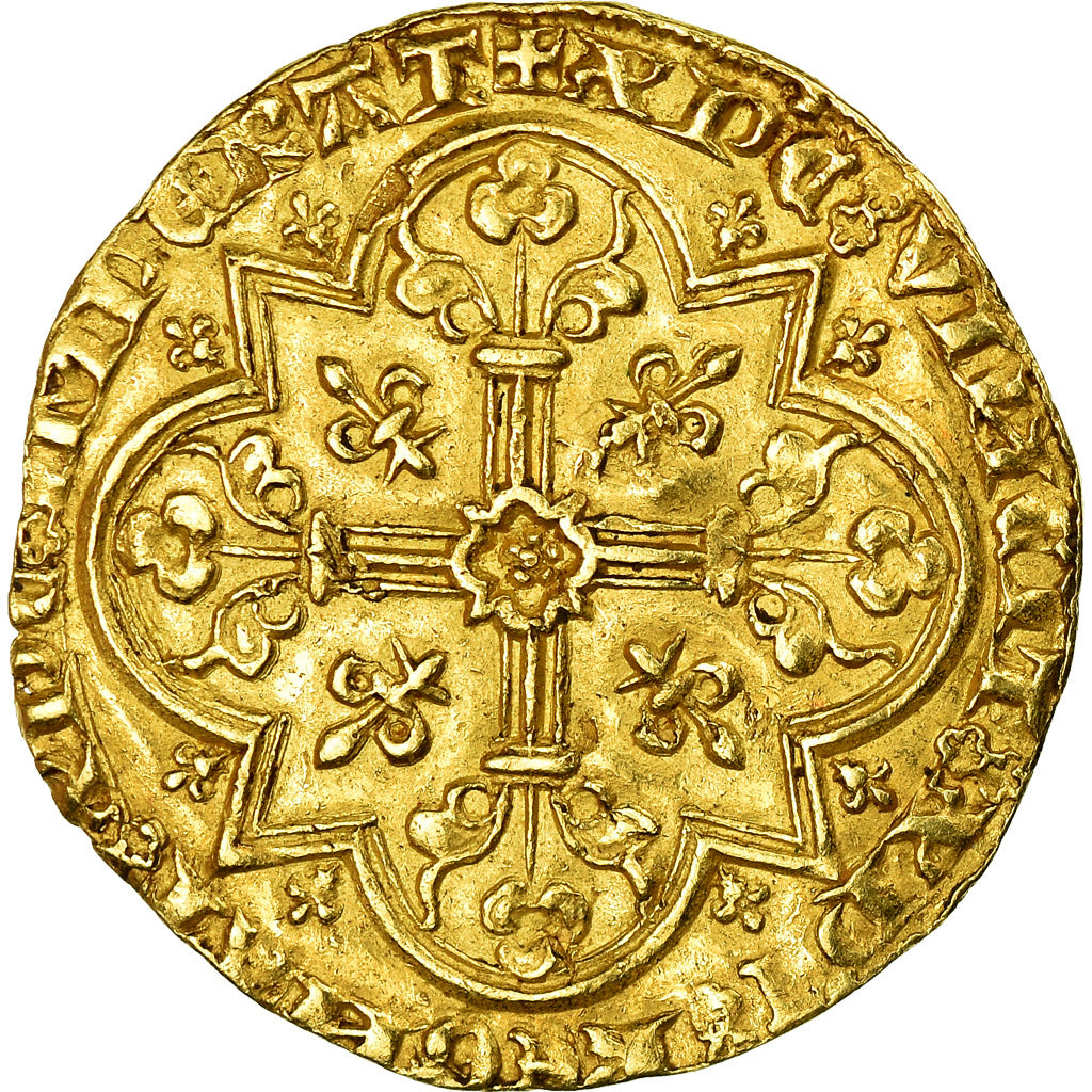 Moneda, Francia, Jean II le Bon, Mouton d'or, MBC, Oro, Duplessy:291