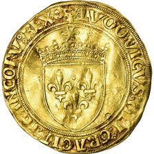 Coin, France, Louis XII, Ecu d'or, Lyon, EF(40-45), Gold, Duplessy:647