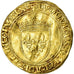 Coin, France, Louis XII, Ecu d'or, Lyon, EF(40-45), Gold, Duplessy:647