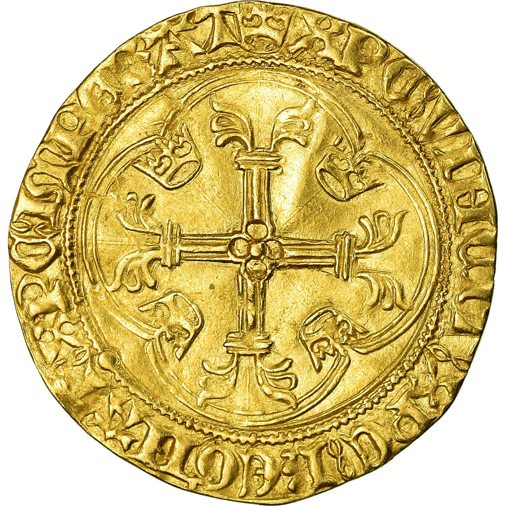 Monnaie, France, Charles VII, Ecu d'or, Paris, SUP, Or, Duplessy:511E