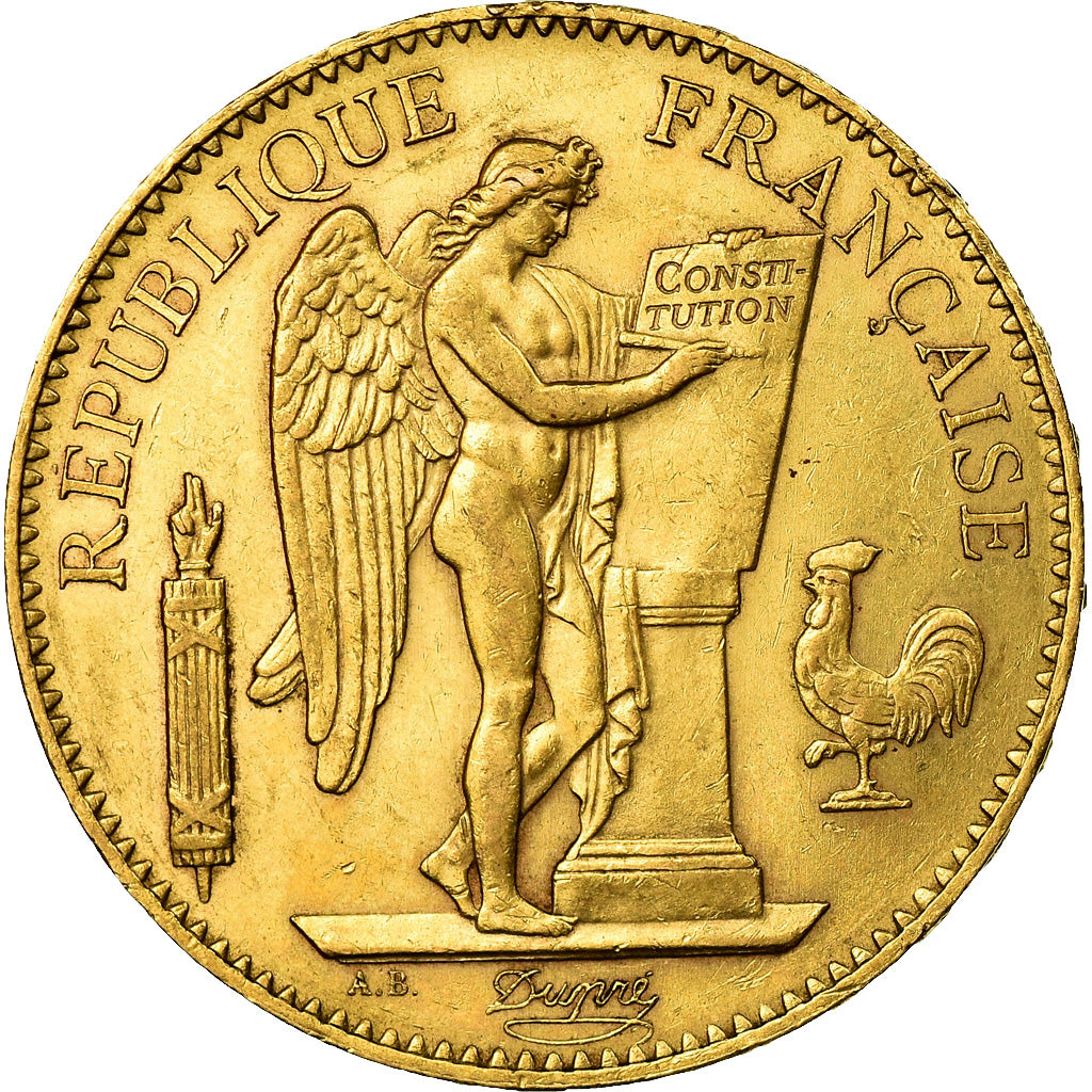 Monnaie, France, Génie, 100 Francs, 1906, Paris, TTB+, Or, Gadoury:1137, KM:832