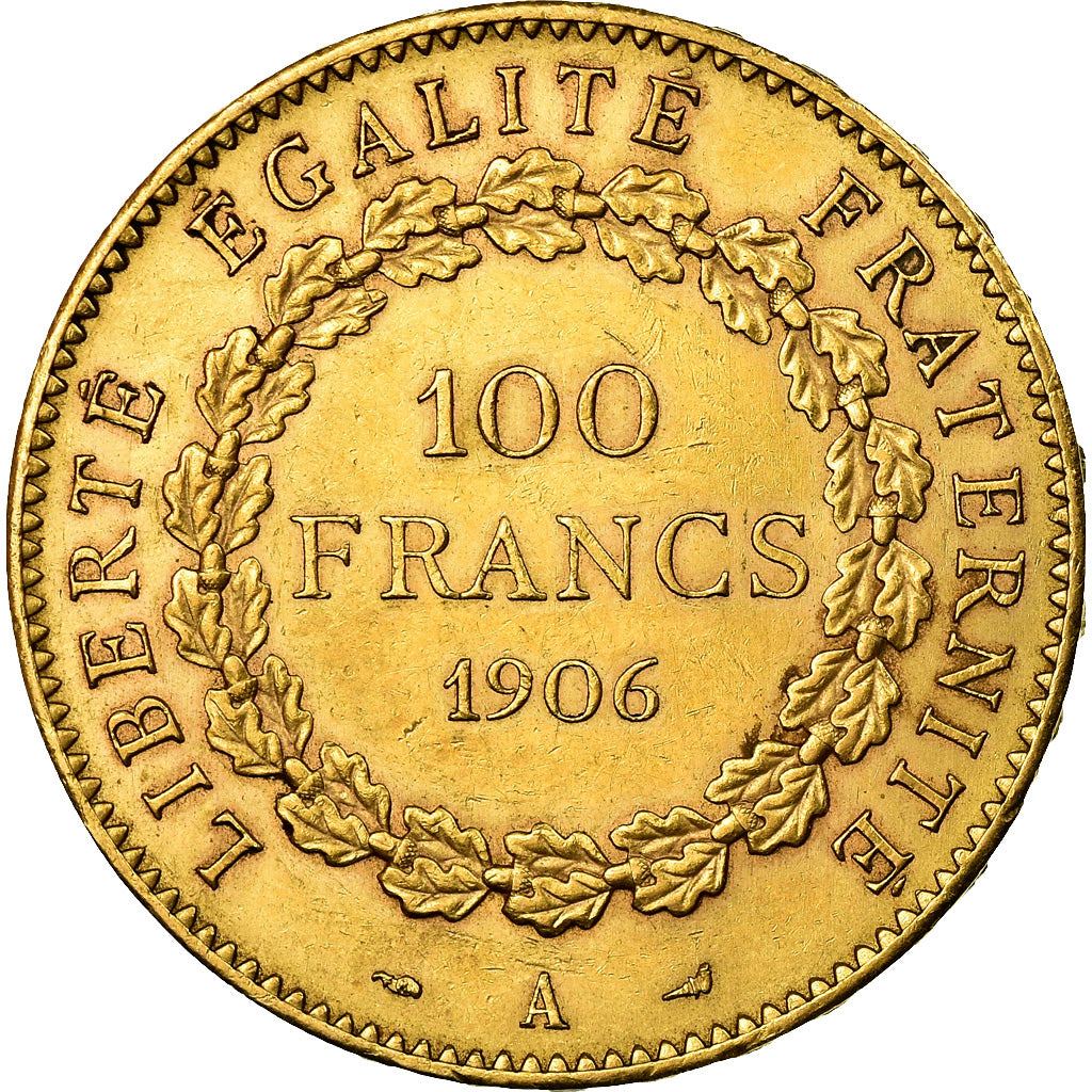 Monnaie, France, Génie, 100 Francs, 1906, Paris, TTB+, Or, Gadoury:1137, KM:832