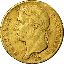 Monnaie, France, Napoléon I, 20 Francs, 1815, Paris, TB, Or, Gadoury:1025a