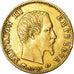Munten, Frankrijk, Napoleon III, 5 Francs, 1857, Paris, FR+, Goud, KM:787.1