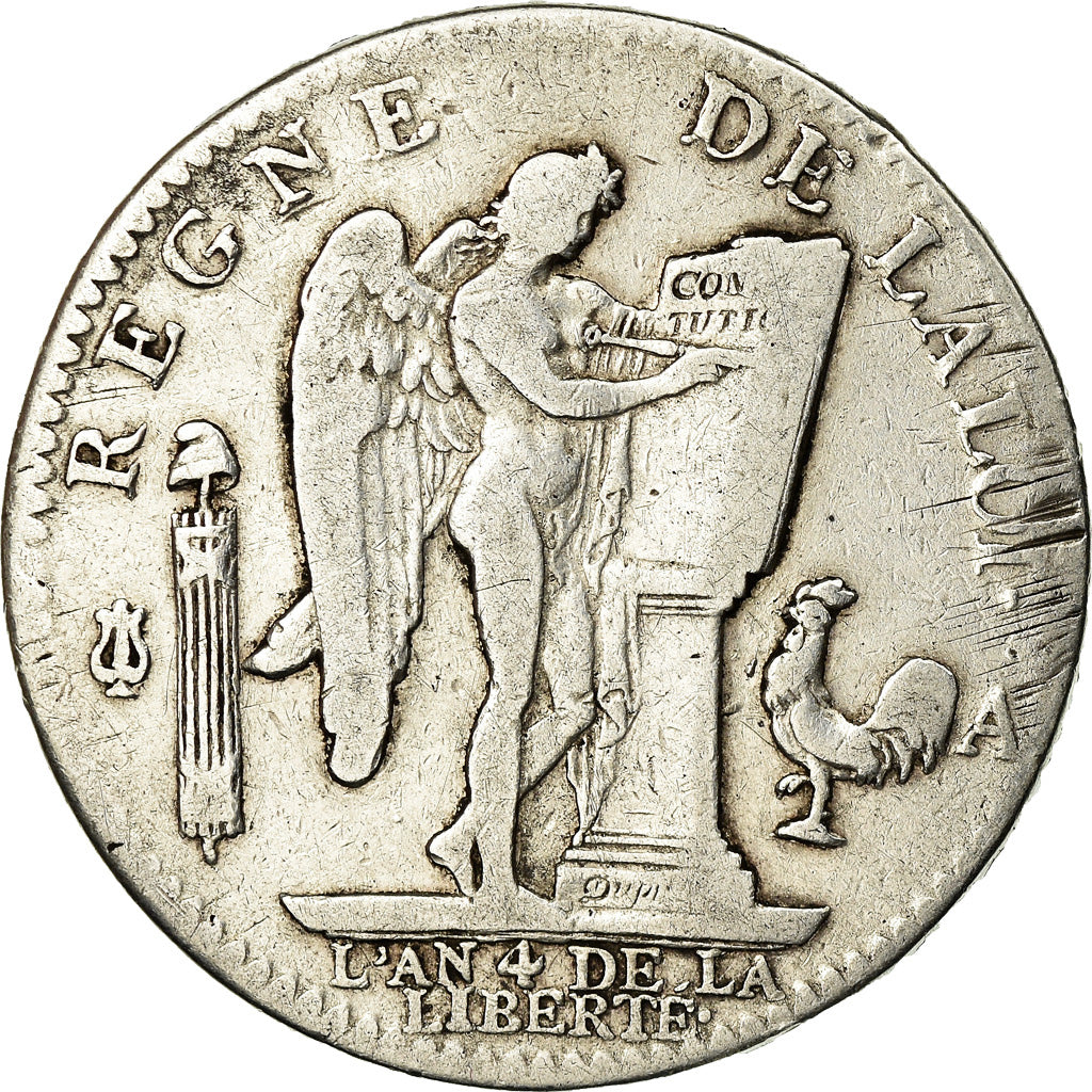 Monnaie, France, Louis XVI, Écu de 6 livres françois, ECU, 6 Livres, 1792