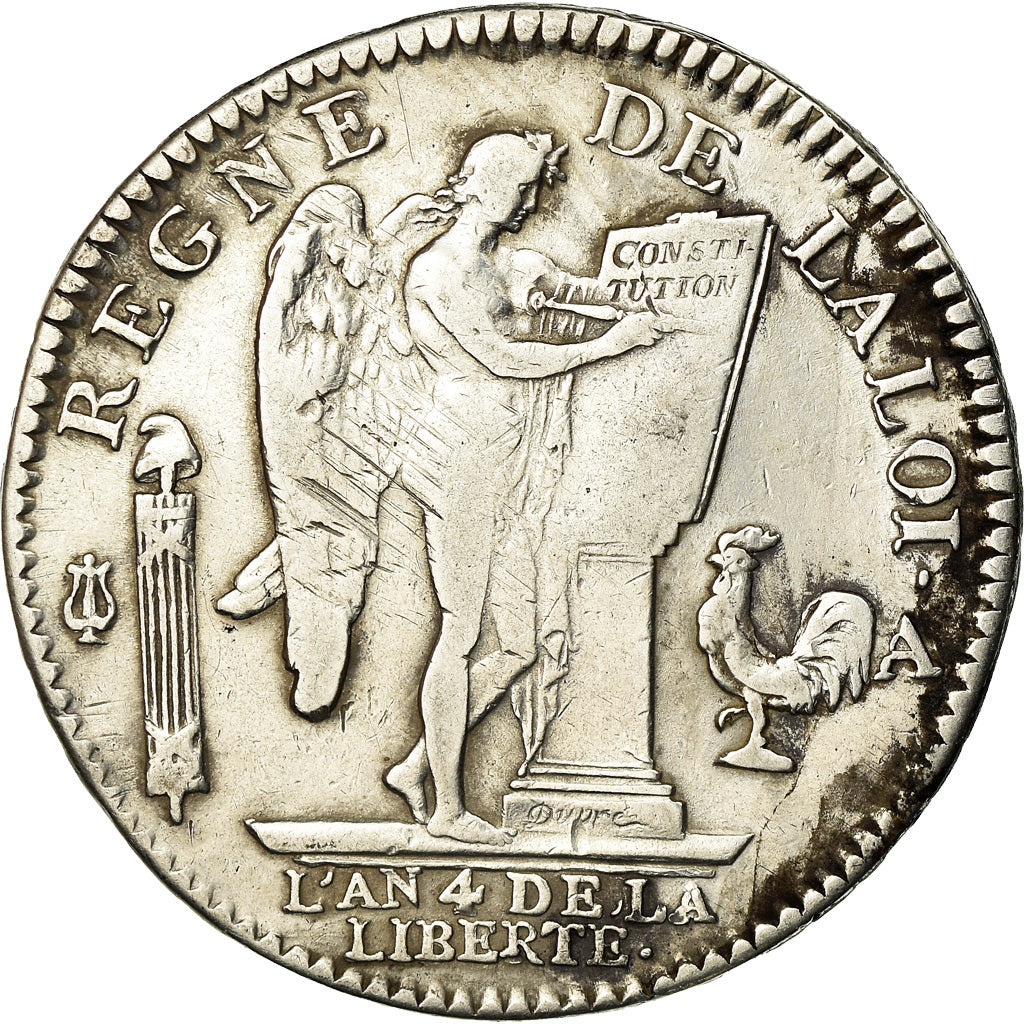 Monnaie, France, Louis XVI, Écu de 6 livres françois, ECU, 6 Livres, 1792