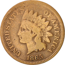 États-Unis, Indian Head Cent, 1865-P, KM:90a