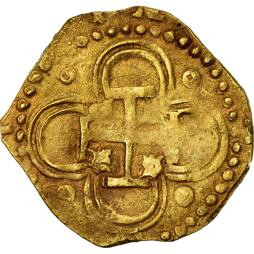 Coin, Spain, 2 Escudos, Seville, EF(40-45), Gold