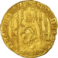 Moneta, Francja, Jean II le Bon, Royal d'or, EF(40-45), Złoto, Duplessy:293