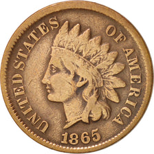 Monnaie, États-Unis, Indian Head Cent, Cent, 1865, U.S. Mint, Philadelphie