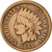 Monnaie, États-Unis, Indian Head Cent, Cent, 1865, U.S. Mint, Philadelphie