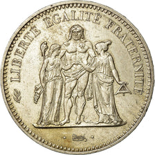 Coin, France, Hercule, 50 Francs, 1974, Avers 20 francs, AU(50-53), Silver