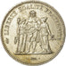 Coin, France, Hercule, 50 Francs, 1974, Avers 20 francs, AU(50-53), Silver