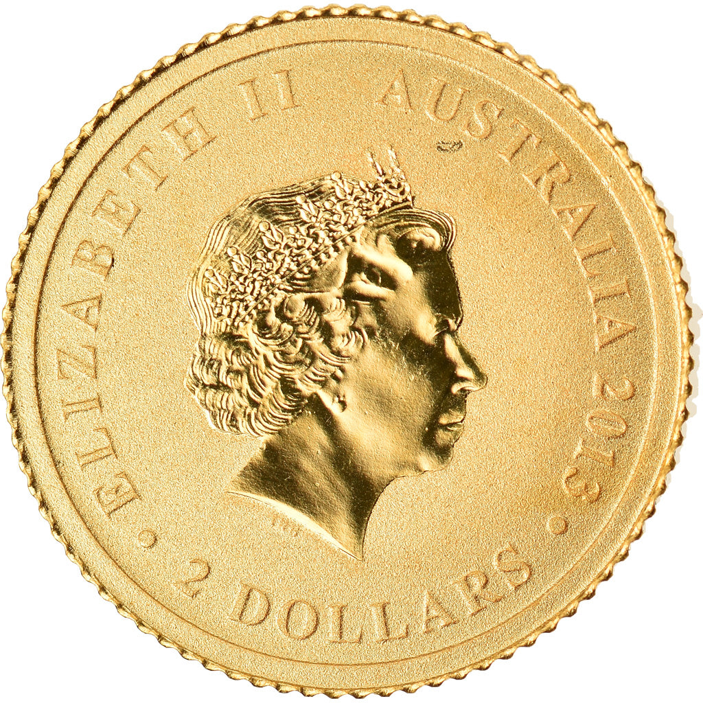Coin, Australia, Australian Kangaroo, 2 Dollars, 2013, Proof, MS(65-70), Gold
