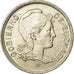 Coin, SPAIN CIVIL WAR, EUZKADI, 2 Pesetas, 1937, Brussels, MS(63), Nickel, KM:2