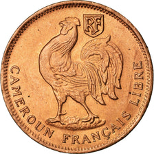 Coin, Cameroon, 50 Centimes, 1943, Pretoria, MS(63), Bronze, KM:6