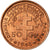 Moneta, Camerun, 50 Centimes, 1943, Pretoria, SPL, Bronzo, KM:6