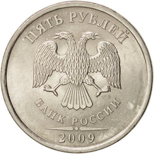 Russia, 5 Roubles, 2009, St. Petersburg, KM:799a